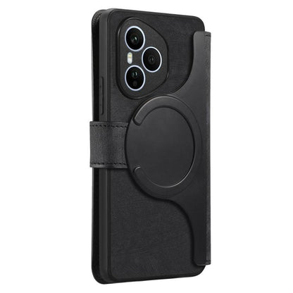 For Honor 400 Pro Global 160.8mm CaseNeo MagSafe RFID Anti-theft Retro Leather Phone Case(Black) - free shipping - PMC Jewellery - Order now!