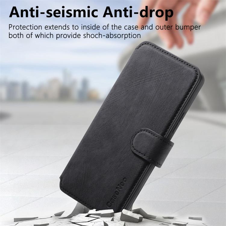 For Honor 400 Pro Global 160.8mm CaseNeo MagSafe RFID Anti-theft Retro Leather Phone Case(Black) - free shipping - PMC Jewellery - Order now!