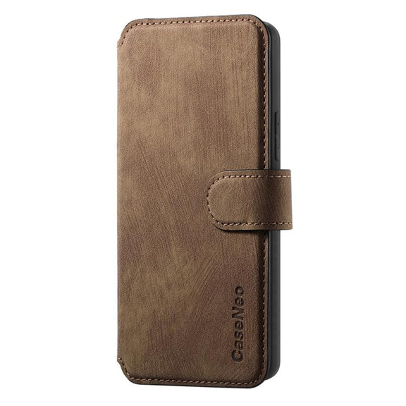 For Honor 400 Pro Global 160.8mm CaseNeo MagSafe RFID Anti-theft Retro Leather Phone Case(Brown)