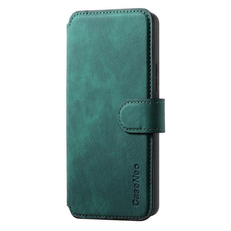 For Honor 400 Pro Global 160.8mm CaseNeo MagSafe RFID Anti-theft Retro Leather Phone Case(Green)