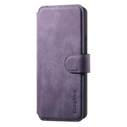 For Honor 400 Pro Global 160.8mm CaseNeo MagSafe RFID Anti-theft Retro Leather Phone Case(Purple)