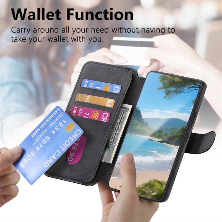 For Honor 400 Global 156.5mm CaseNeo MagSafe RFID Anti-theft Retro Leather Phone Case(Black) - free shipping - PMC Jewellery - Order now!