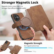 For Honor 400 Global 156.5mm CaseNeo MagSafe RFID Anti-theft Retro Leather Phone Case(Brown)