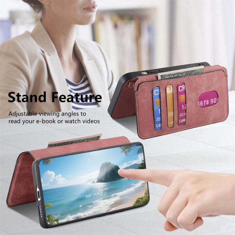 For Honor 400 Global 156.5mm CaseNeo MagSafe RFID Anti-theft Retro Leather Phone Case(Pink) - free shipping - PMC Jewellery - Order now!