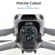 For DJI Air 3S Sunnylife Tempered Glass Film Lens Protector, Quantity:1 Set(Transparent)