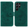 For Samsung Galaxy S25 Ultra 5G Butterfly Rose Embossed Leather Phone Case(Green) - free shipping - PMC TechLife - Order now!