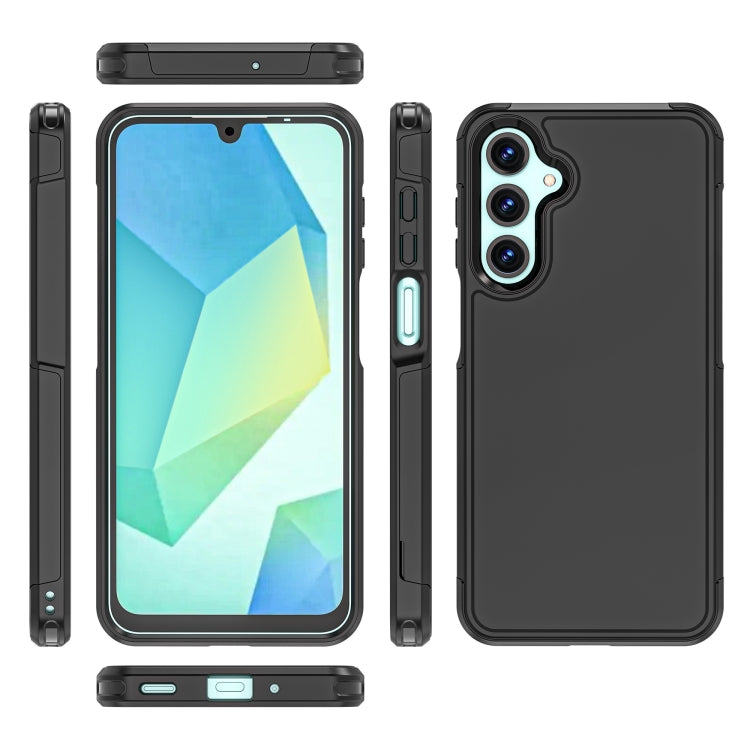 For Samsung Galaxy A16 5G / 4G RedPepper Box PC Hybrid TPU Phone Case(Black) - free shipping - PMc TechLife - Order now!