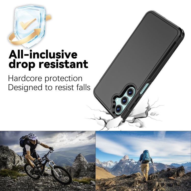 For Samsung Galaxy A16 5G / 4G RedPepper Box PC Hybrid TPU Phone Case(Black) - free shipping - PMc TechLife - Order now!