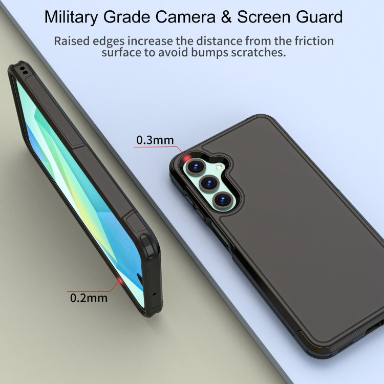 For Samsung Galaxy A16 5G / 4G RedPepper Box PC Hybrid TPU Phone Case(Black) - free shipping - PMc TechLife - Order now!