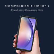 For Samsung Galaxy A54 5G RedPepper Box PC Hybrid TPU Phone Case(Black)