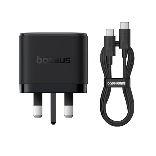 Baseus PD65W USB and 2 USB-C / Type-C Fast Charger With 1m Type-C Cable, Plug Type:UK Plug(Black) - free shipping - PMC Jewellery - Order now!