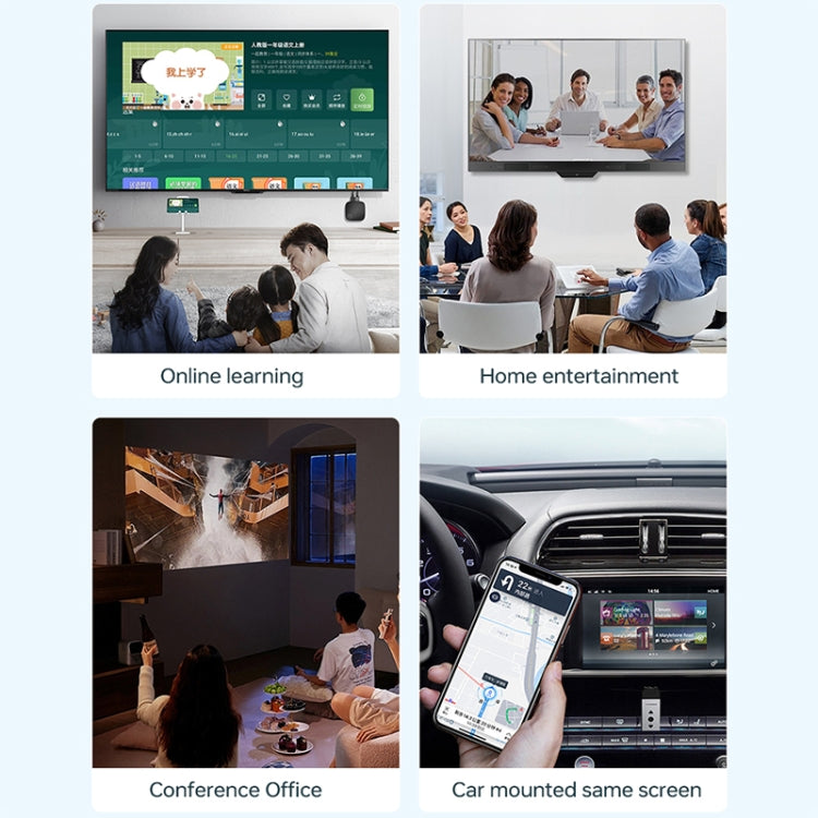 G126 Ultra HD Wireless Display Adapter Same Screen Device(Black) - Wireless Display Dongle by PMC TechLife | Online Shopping South Africa | PMC TechLife | Buy Now Pay Later Mobicred