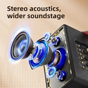 Zealot MT01 Retro Card Portable Wireless Bluetooth Speaker(White)
