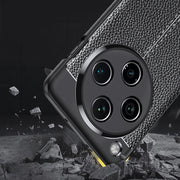 For OPPO Find X8 Litchi Texture Shockproof TPU Phone Case(Black)