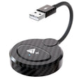 USB Interface Wired to Wireless CarPlay Auto Adapter for Android, Specification:Round(Carbon Fiber) - free shipping - PMC Jewellery - Order now!