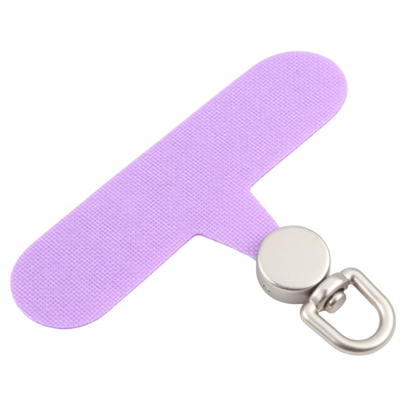360 Degree Rotation Mobile Phone Lanyard Fixing Gasket(Purple)