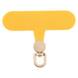 360 Degree Rotation Mobile Phone Lanyard Fixing Gasket(Yellow) - free shipping - PMc TechLife - Order now!