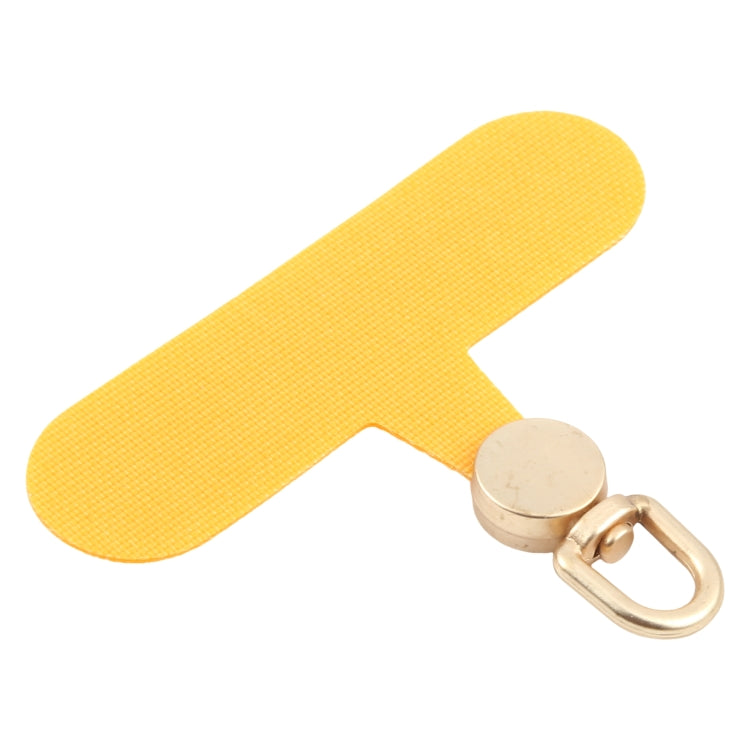 360 Degree Rotation Mobile Phone Lanyard Fixing Gasket(Yellow) - free shipping - PMc TechLife - Order now!