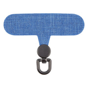 360 Degree Rotation Mobile Phone Lanyard Fixing Gasket(Dark Blue)