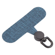 360 Degree Rotation Mobile Phone Lanyard Fixing Gasket(Navy Blue)