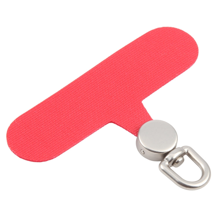 360 Degree Rotation Mobile Phone Lanyard Fixing Gasket(Red) - free shipping - PMC Jewellery - Order now!