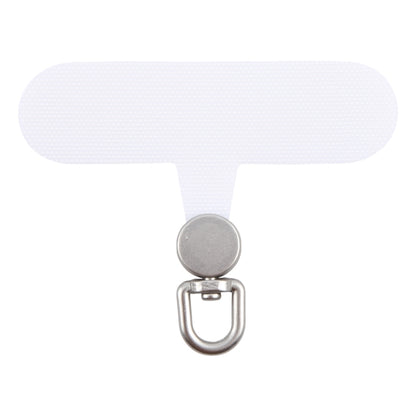 360 Degree Rotation Mobile Phone Lanyard Fixing Gasket(White) - free shipping - PMC Jewellery - Order now!