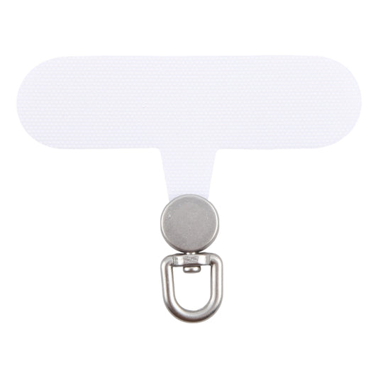 360 Degree Rotation Mobile Phone Lanyard Fixing Gasket(White) - free shipping - PMC Jewellery - Order now!