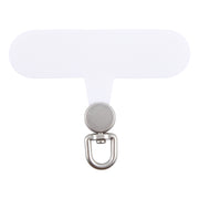 360 Degree Rotation Mobile Phone Lanyard Fixing Gasket(White)