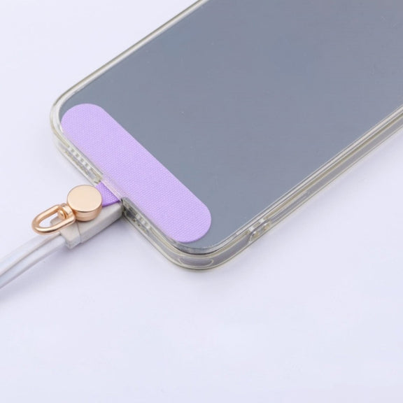 360 Degree Rotation Mobile Phone Lanyard Fixing Gasket(Sky Blue)