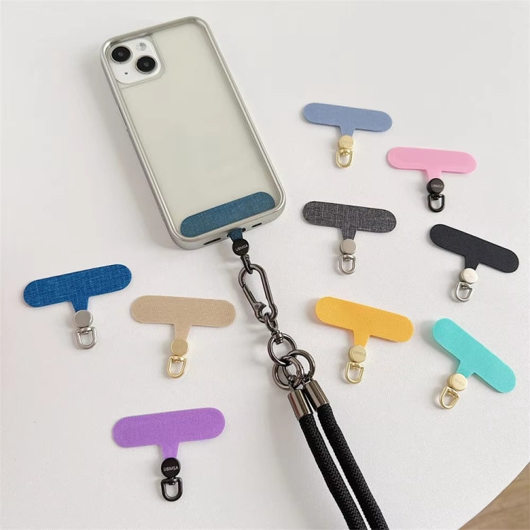 360 Degree Rotation Mobile Phone Lanyard Fixing Gasket(Light Blue)