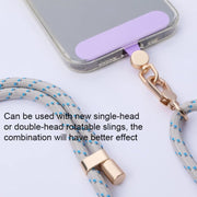 360 Degree Rotation Mobile Phone Lanyard Fixing Gasket(Navy Blue)