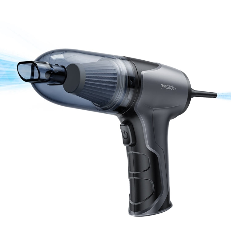 Yesido VC08 Brushless Motor Car Blowing and Suction Dual-Purpose Vacuum Cleaner(Black) - free shipping - PMC Jewellery - Order now!