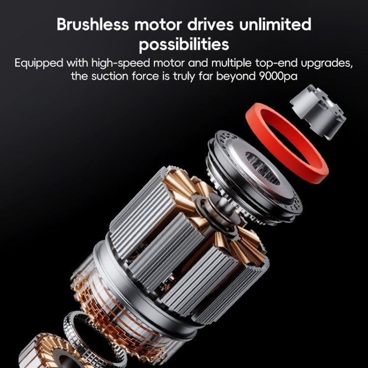 Yesido VC08 Brushless Motor Car Blowing and Suction Dual-Purpose Vacuum Cleaner(Black) - free shipping - PMC Jewellery - Order now!