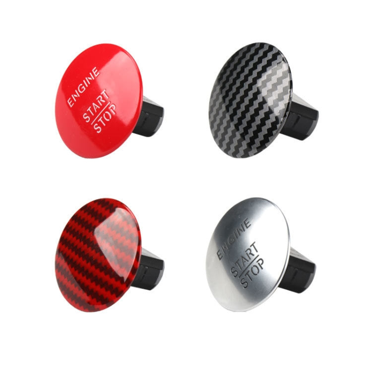 Car Keyless One-key Start Button Switch 2215450714 for Mercedes-Benz W164 / W205(Carbon Fiber Black) - Car Switches by PMC Jewellery | Online Shopping South Africa | PMC Jewellery | Buy Now Pay Later Mobicred