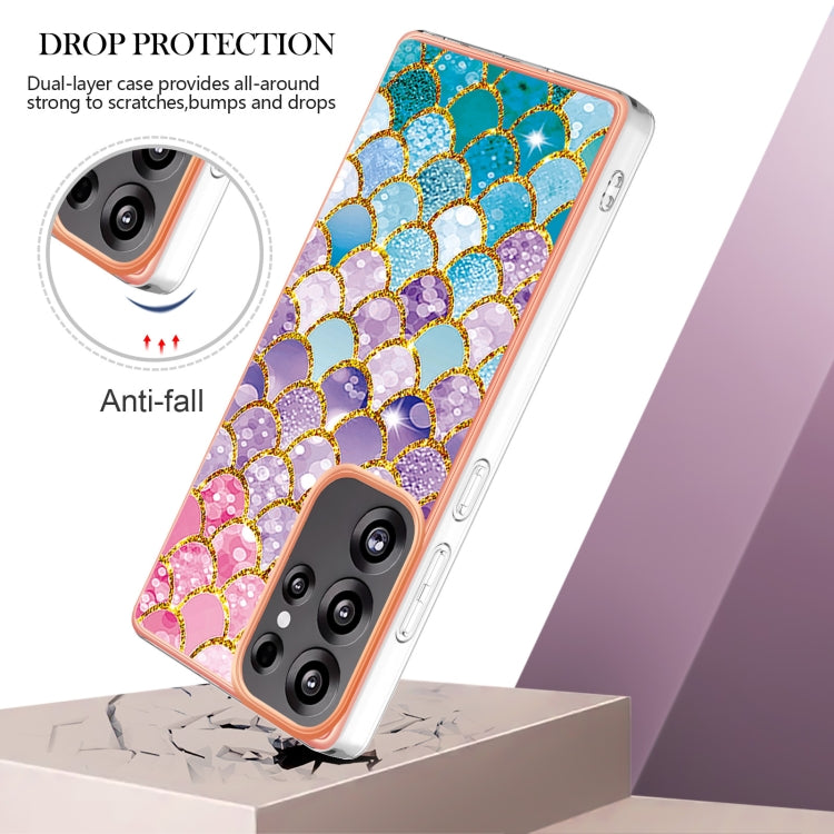 For Samsung Galaxy S25 Ultra 5G Electroplating IMD TPU Phone Case(Colorful Scales) - Galaxy S25 Ultra 5G Cases by PMC Jewellery | Online Shopping South Africa | PMC Jewellery | Buy Now Pay Later Mobicred