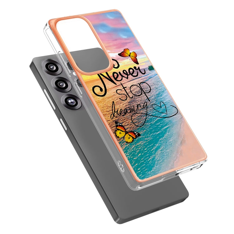 For Samsung Galaxy S25 Ultra 5G Electroplating IMD TPU Phone Case(Dream Butterfly) - Galaxy S25 Ultra 5G Cases by PMC Jewellery | Online Shopping South Africa | PMC Jewellery | Buy Now Pay Later Mobicred