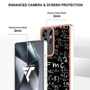 For Samsung Galaxy S25 Ultra 5G Electroplating Marble Dual-side IMD Phone Case(Equation)