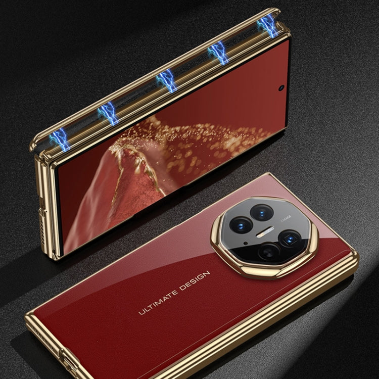 For Huawei Mate XT Ultimate Design GKK Full Coverage TPU Phantom Phone Case(Gold)