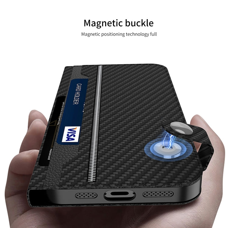 For iPhone 16 Pro GKK Detachable Flip Leather MagSafe Phone Case(Titanium Gray)