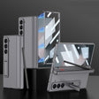 For Samsung Galaxy Z Fold6 GKK Integrated Magnetic Leather Flip Phone Case with Pen Box, Not Included Pen(Grey) - free shipping - PMC Jewellery - Order now!