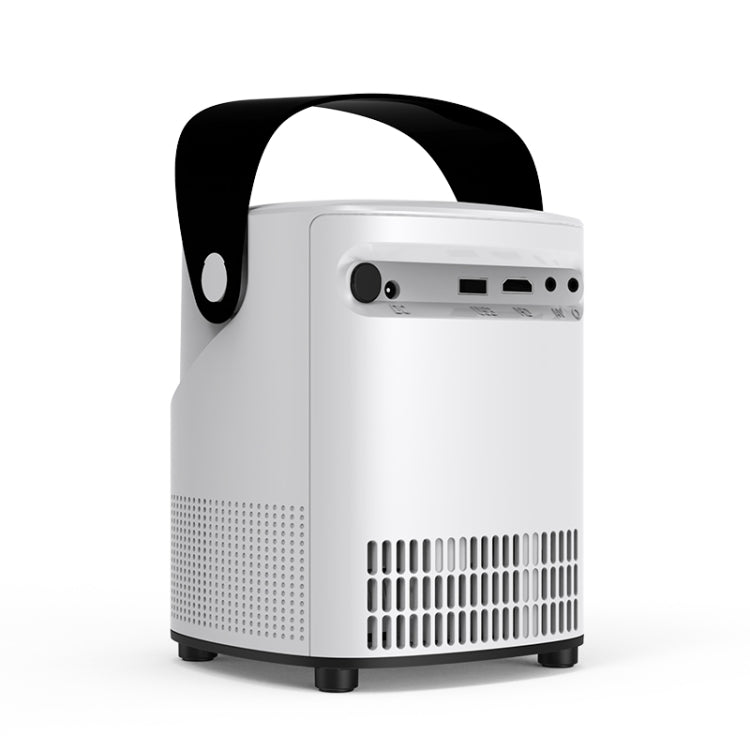T-2 1920 x 1080P 240ANSI HiSilicon 352 Android 9.0 Portable Projector, US Plug(White) - LED Projector by PMC TechLife | Online Shopping South Africa | PMC TechLife | Buy Now Pay Later Mobicred