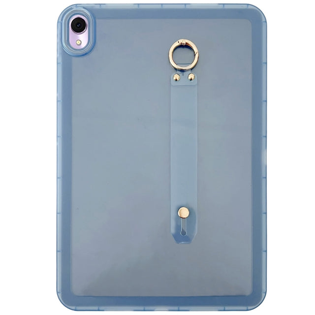 For Huawei MatePad 11 2023 / 2024 Wristband Holder PC Hybrid TPU Soft Tablet Case(Blue)