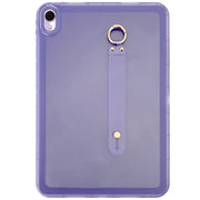 For Huawei MatePad 11 2023 / 2024 Wristband Holder PC Hybrid TPU Soft Tablet Case(Purple)
