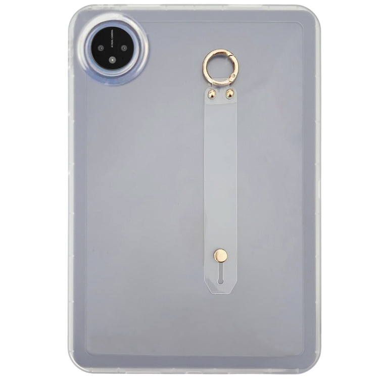 For Huawei MatePad Pro 11 2024 Wristband Holder PC Hybrid TPU Soft Tablet Case(Transparent) - Huawei by PMC Jewellery | Online Shopping South Africa | PMC Jewellery | Buy Now Pay Later Mobicred