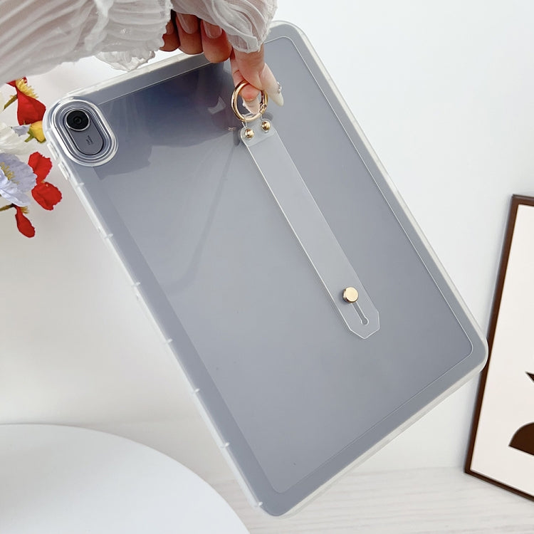 For Huawei MatePad Air 2024 Wristband Holder PC Hybrid TPU Soft Tablet Case(Pink) - Huawei by PMC Jewellery | Online Shopping South Africa | PMC Jewellery | Buy Now Pay Later Mobicred