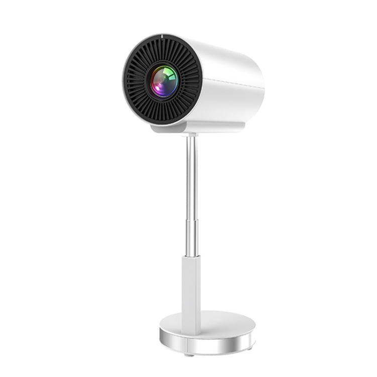 TS-3 1280x720P 260ANSI HiSilicon 352 Android 9.0 Telescopic Projector, UK Plug(White) - LED Projector by PMC TechLife | Online Shopping South Africa | PMC TechLife | Buy Now Pay Later Mobicred