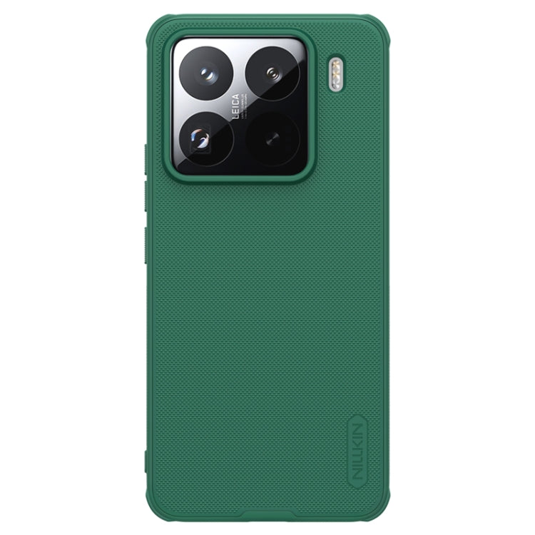 For Xiaomi 15 Pro NILLKIN Frosted Shield Pro PC + TPU Phone Case(Green) - free shipping - PMC Jewellery - Order now!