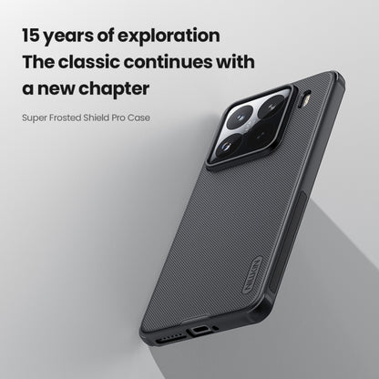 For Xiaomi 15 Pro NILLKIN Frosted Shield Pro PC + TPU Phone Case(Green) - free shipping - PMC Jewellery - Order now!