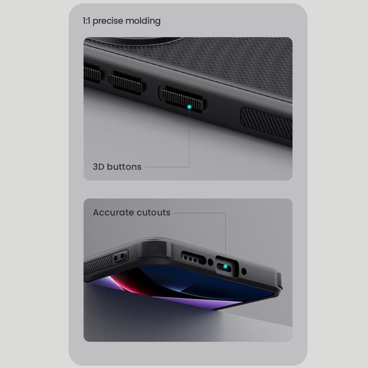 For Xiaomi Poco X7 Pro NILLKIN Frosted Shield Pro PC + TPU Phone Case(Black) - free shipping - PMc TechLife - Order now!