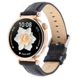 18mm Silver Steel Buckle Genuine Leather Watch Band Wristband(Bamboo Black) - free shipping - PMc TechLife - Order now!
